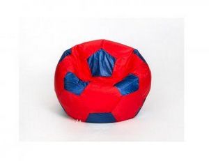Кресло-мешок Мяч малый красно-синее в Тарко-Сале - tarko-sale.ok-mebel.com | фото 1
