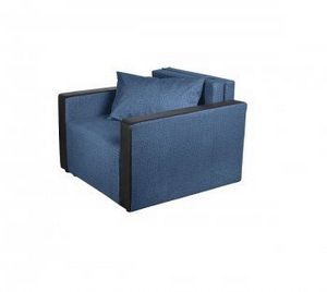 Кресло-кровать Милена с подлокотниками Синий в Тарко-Сале - tarko-sale.ok-mebel.com | фото 1