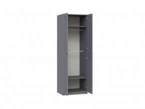 2.06.01.030.4 МАКС шкаф 2 двери 75х61х233 серый RU в Тарко-Сале - tarko-sale.ok-mebel.com | фото 2