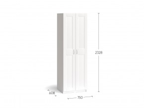 2.06.01.030.4 МАКС шкаф 2 двери 75х61х233 серый RU в Тарко-Сале - tarko-sale.ok-mebel.com | фото 4