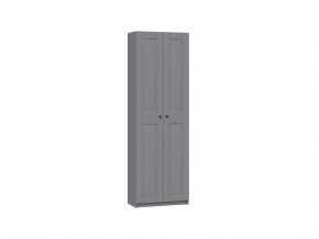 2.06.01.040.4 МАКС шкаф 2 двери 75х38х233 серый RU в Тарко-Сале - tarko-sale.ok-mebel.com | фото 2