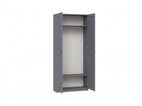2.06.01.060.4 МАКС шкаф 2 двери 100х38х233 серый RU в Тарко-Сале - tarko-sale.ok-mebel.com | фото 2