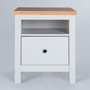 2.08.03.010.14 САГА тумба белая/ясень в Тарко-Сале - tarko-sale.ok-mebel.com | фото 2