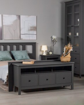 2.08.03.090.4 САГА тумба 3 ящика серая RU в Тарко-Сале - tarko-sale.ok-mebel.com | фото 2
