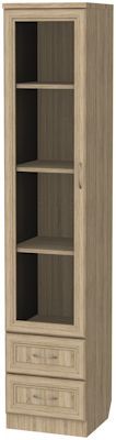 Шкаф для книг с ящиками узкий арт. 220 в Тарко-Сале - tarko-sale.ok-mebel.com | фото 4