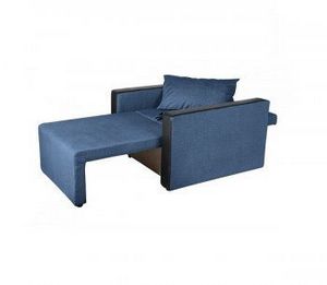 Кресло-кровать Милена с подлокотниками Синий в Тарко-Сале - tarko-sale.ok-mebel.com | фото 3