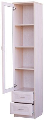 Шкаф для книг с ящиками узкий арт. 220 в Тарко-Сале - tarko-sale.ok-mebel.com | фото 7