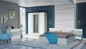 БАРИ Спальня (Дуб Сонома/Белый) модульная в Тарко-Сале - tarko-sale.ok-mebel.com | фото