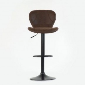 Барный стул Barneo N-86 Time / Black / VPU Brown Vintage коричневый винтаж PK970-18 в Тарко-Сале - tarko-sale.ok-mebel.com | фото 3