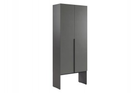БАСКО Шкаф двухдверный L800 (графит) в Тарко-Сале - tarko-sale.ok-mebel.com | фото