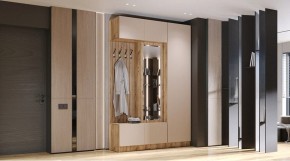 БАВАРИЯ Прихожая (дуб вотан/кашемир) в Тарко-Сале - tarko-sale.ok-mebel.com | фото
