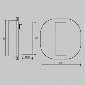 Бра Maytoni Ego C175WL-9W-2.7-4K-B в Тарко-Сале - tarko-sale.ok-mebel.com | фото 4