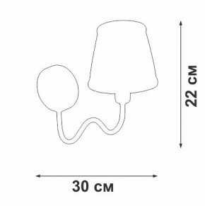 Бра Vitaluce V1848 V1848-8/1A в Тарко-Сале - tarko-sale.ok-mebel.com | фото 6