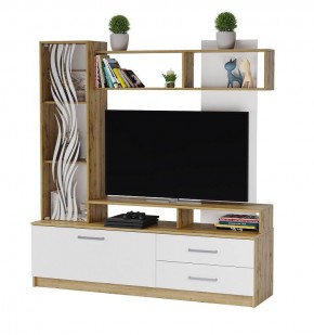 ДАРЬЯ Гостиная (Крафт серый/Крафт белый) в Тарко-Сале - tarko-sale.ok-mebel.com | фото 4