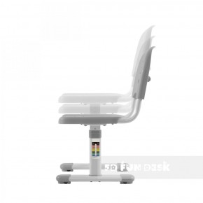 Комплект парта + стул трансформеры Cantare Grey в Тарко-Сале - tarko-sale.ok-mebel.com | фото 6