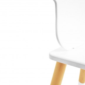 Детский комплект стол и два стула «Мишка» Rolti Baby (белый/береза, массив березы/мдф) в Тарко-Сале - tarko-sale.ok-mebel.com | фото 3