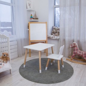 Детский комплект стол и стул «Мишка» Rolti Baby (белый/береза, массив березы/мдф) в Тарко-Сале - tarko-sale.ok-mebel.com | фото 4