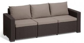 Диван Калифорния 3-х местный (California 3 Sofa), коричневый в Тарко-Сале - tarko-sale.ok-mebel.com | фото 2