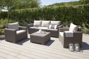 Диван Калифорния 3-х местный (California 3 Sofa), коричневый в Тарко-Сале - tarko-sale.ok-mebel.com | фото 3
