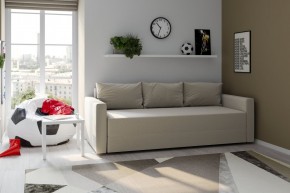 Диван-кровать Вало светло-серый, ткань рогожка в Тарко-Сале - tarko-sale.ok-mebel.com | фото 2