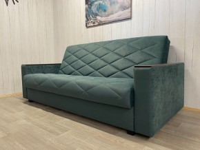 Диван Престиж-15 (НПБ+МДФ) велюр Sensey bottle green в Тарко-Сале - tarko-sale.ok-mebel.com | фото 3