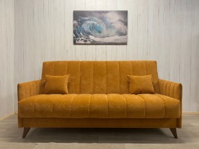 Диван Престиж-3 (НПБ) велюр Sensey terracotta в Тарко-Сале - tarko-sale.ok-mebel.com | фото 2