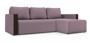 Диван угловой Алиса 3 Vital BLOOM - Teos Dark Brown в Тарко-Сале - tarko-sale.ok-mebel.com | фото