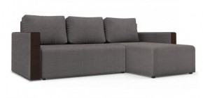 Диван угловой Алиса 3 Vital DOVE  - Teos Dark Brown в Тарко-Сале - tarko-sale.ok-mebel.com | фото