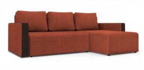 Диван угловой Алиса 3 Vital MANGO - Teos Dark Brown в Тарко-Сале - tarko-sale.ok-mebel.com | фото