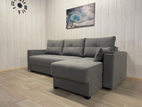 Диван угловой Комфорт-3 (НПБ+МДФ) велюр Galaxy Lite 26 в Тарко-Сале - tarko-sale.ok-mebel.com | фото 2