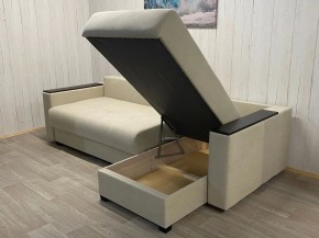 Диван угловой Комфорт-3 (НПБ+МДФ) велюр Luma 01 в Тарко-Сале - tarko-sale.ok-mebel.com | фото 8