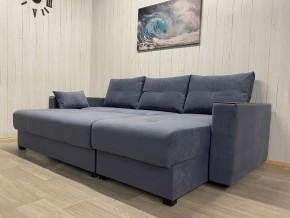 Диван угловой Комфорт-3 (НПБ+МДФ) велюр Monaco 13 в Тарко-Сале - tarko-sale.ok-mebel.com | фото 3