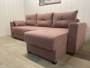 Диван угловой Комфорт-3 (НПБ) велюр Luma 16 в Тарко-Сале - tarko-sale.ok-mebel.com | фото 2
