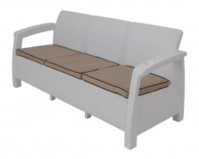 Диван Yalta Premium Sofa 3 Set (Ялта) белый (+подушки под спину) в Тарко-Сале - tarko-sale.ok-mebel.com | фото 1