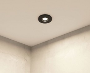 DK2036-BK Встраиваемый светильник влагозащ., IP 44, до 15 Вт, GU10, LED, черный, алюминий в Тарко-Сале - tarko-sale.ok-mebel.com | фото 7