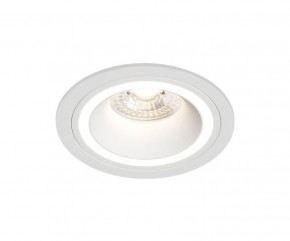 DK2060-WH Встраиваемый светильникIP 20, до 15 Вт, GU10, LED, белый, алюминий в Тарко-Сале - tarko-sale.ok-mebel.com | фото