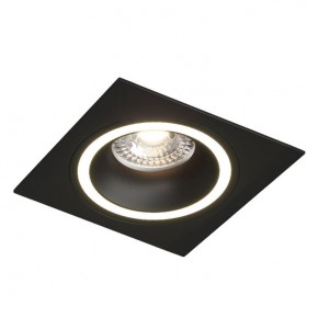 DK2061-BK Встраиваемый светильник IP 20, до 15 Вт, GU10, LED, черный, алюминий в Тарко-Сале - tarko-sale.ok-mebel.com | фото