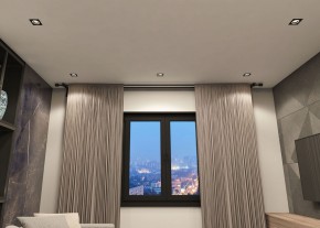 DK2061-BK Встраиваемый светильник IP 20, до 15 Вт, GU10, LED, черный, алюминий в Тарко-Сале - tarko-sale.ok-mebel.com | фото 3