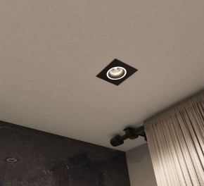 DK2061-BK Встраиваемый светильник IP 20, до 15 Вт, GU10, LED, черный, алюминий в Тарко-Сале - tarko-sale.ok-mebel.com | фото 4