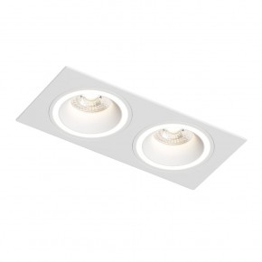 DK2062-WH Встраиваемый светильник, IP 20, до 15 Вт, GU10, LED, белый, алюминий в Тарко-Сале - tarko-sale.ok-mebel.com | фото