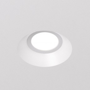 DK2081-WH Встраиваемый точечный светильник для натяжных ПВХ потолков INVIZ, IP 20, до 9 Вт, GU10, LED, белый, ABS-пластик в Тарко-Сале - tarko-sale.ok-mebel.com | фото