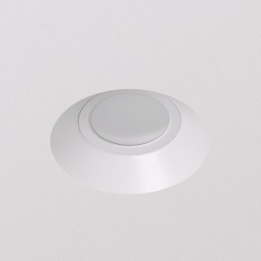DK2081-WH Встраиваемый точечный светильник для натяжных ПВХ потолков INVIZ, IP 20, до 9 Вт, GU10, LED, белый, ABS-пластик в Тарко-Сале - tarko-sale.ok-mebel.com | фото 2