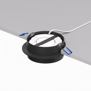 DK2090-BK Встраиваемый светильник FLAT, IP 20, до 15 Вт, GX53, LED, черный, алюминий в Тарко-Сале - tarko-sale.ok-mebel.com | фото 4