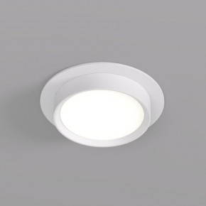 DK2090-WH Встраиваемый светильник FLAT, IP 20, до 15 Вт, GX53, LED, белый, алюминий в Тарко-Сале - tarko-sale.ok-mebel.com | фото