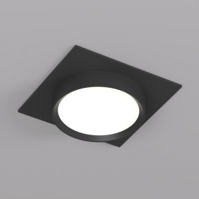 DK2091-BK Встраиваемый светильник FLAT, IP 20, до 15 Вт, GX53, LED, черный, алюминий в Тарко-Сале - tarko-sale.ok-mebel.com | фото