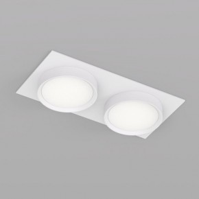 DK2092-WH Встраиваемый светильник FLAT, IP 20, до 15 Вт, GX53, LED, белый, алюминий в Тарко-Сале - tarko-sale.ok-mebel.com | фото 2