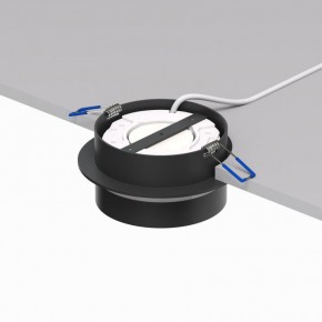 DK2100-BK Встраиваемый светильник NIKO, IP 20, до 15 Вт, GX53, LED, черный, акрил, алюминий в Тарко-Сале - tarko-sale.ok-mebel.com | фото 4