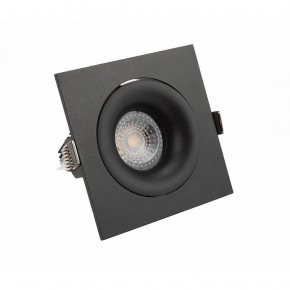 DK2121-BK Встраиваемый светильник, IP 20, 50 Вт, GU10, черный, алюминий в Тарко-Сале - tarko-sale.ok-mebel.com | фото