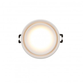 DK2403-WH Встраиваемый светильник влагозащ., IP 44, 15 Вт, GU10, белый, алюминий в Тарко-Сале - tarko-sale.ok-mebel.com | фото 4