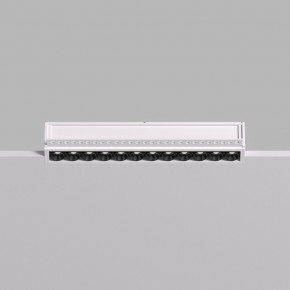 DK2532-WB Встраиваемый светильник SPACE со светодиодом под шпатлевку L240mm 220V 20W 38° 4000К IP20 белый/черный алюминий в Тарко-Сале - tarko-sale.ok-mebel.com | фото 3